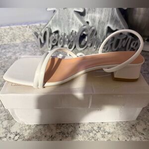 SHEIN white sandal